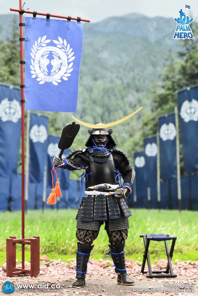 Figurka Date Masamune - Palm Hero Japan Samurai Series 4 Action Figure 1/12