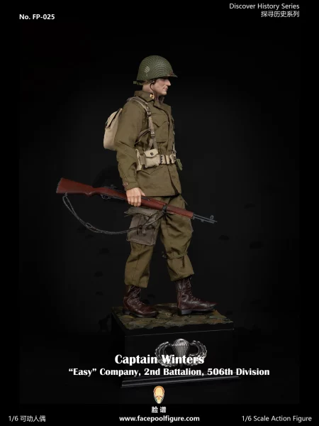 Figurka Captain Winters - US Airborne Easy Company 2nd Battalion, 506th Division 1/6 Action Figure