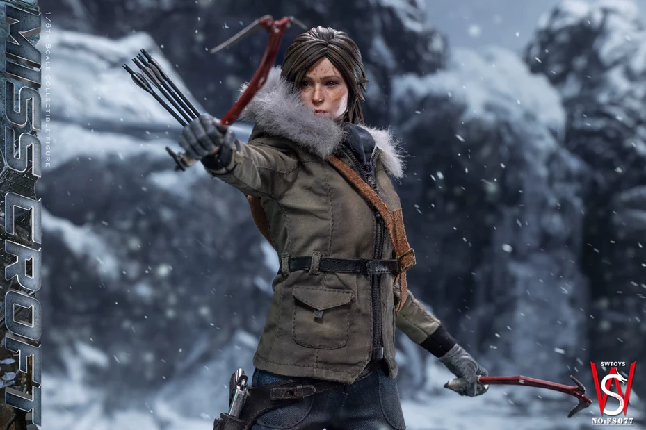 Figurka Lara Croft (Miss Croft) Battle Damaged Version - Tomb Raider 1/6 Action Figure
