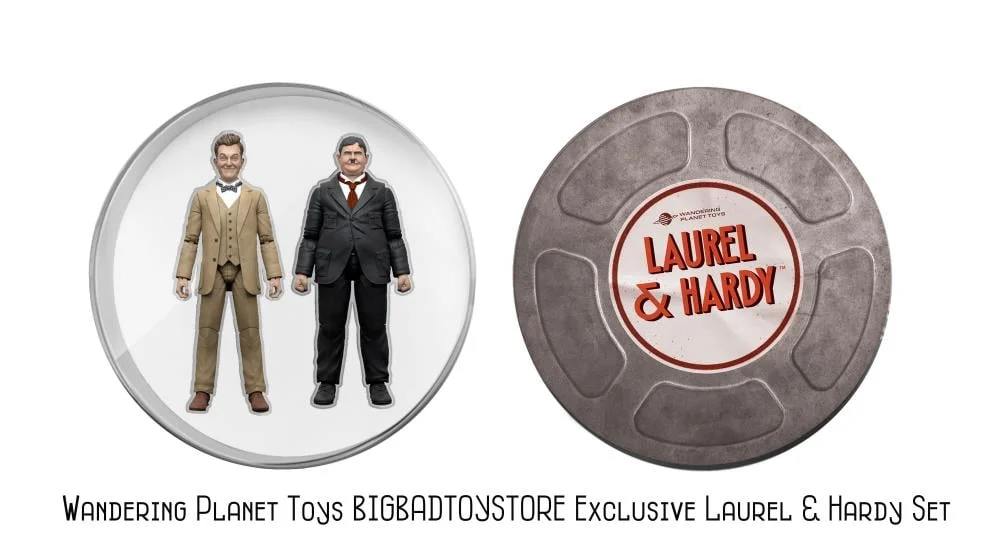 Figurky Laurel & Hardy 1/12 Action Figure 2-pack
