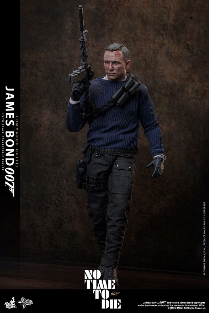 Figurka James Bond (Commando Outfit) - No Time To Die Movie Masterpiece Action Figure 1/6