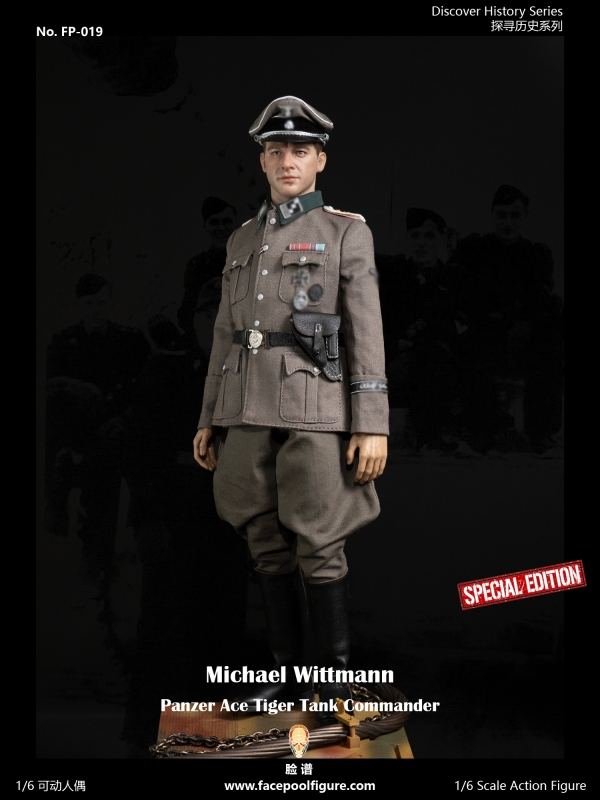 Figurka Michael Wittmann (Special Version) - Panzer Ace Tiger Tank Commander 1/6 Figure