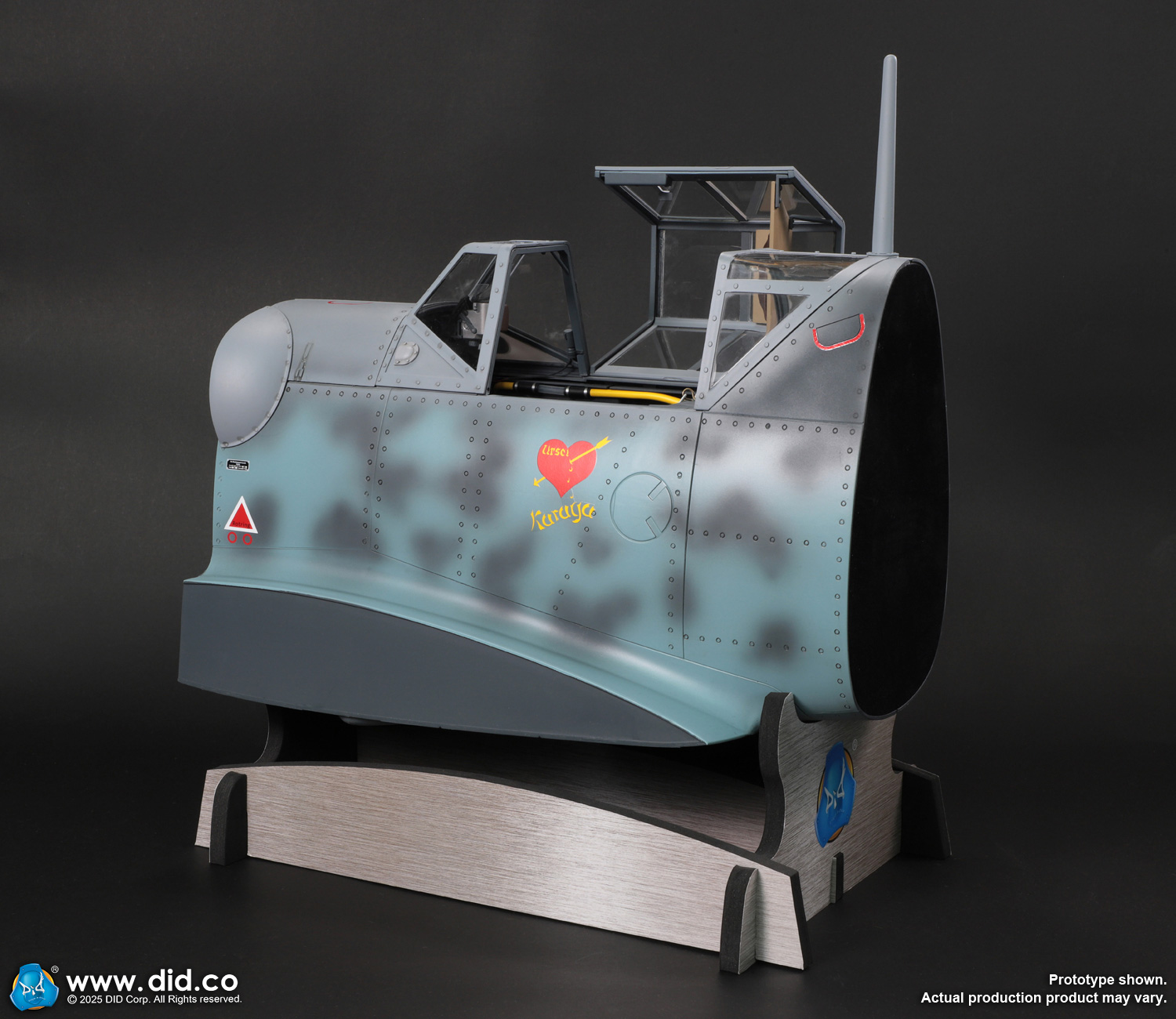 Diorama Bf-109G Cockpit (Grey Blue) 1/6