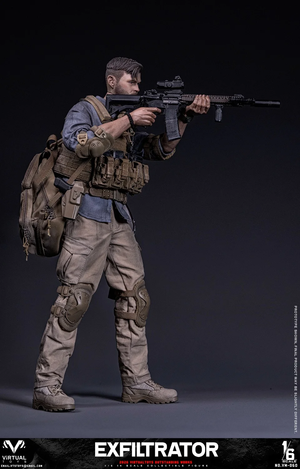 Figurka Tyler Rake (Exfiltrator) - Extraction 1/6 Action Figure
