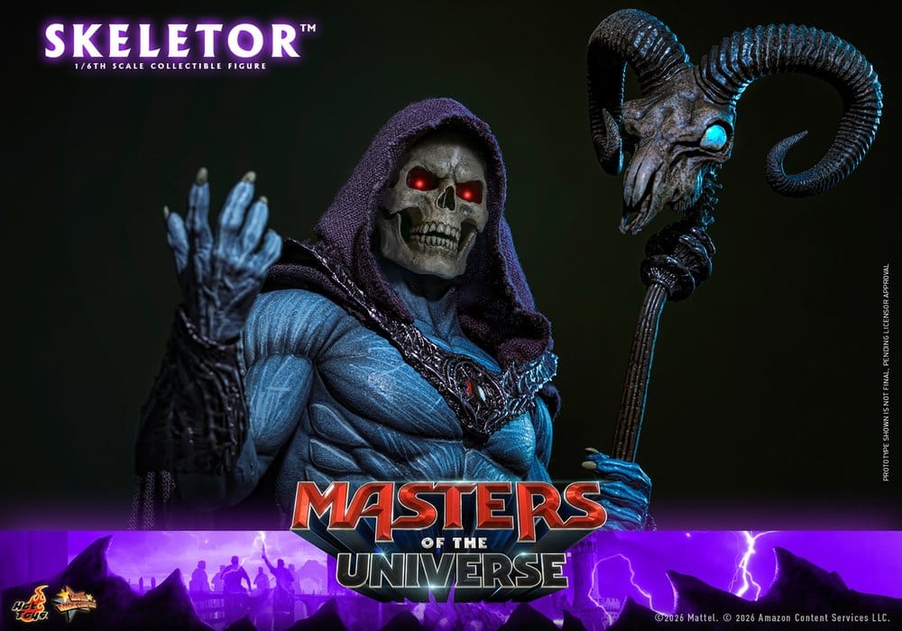 Figurka Skeletor - Masters of the Universe Movie Masterpiece Action Figure 1/6