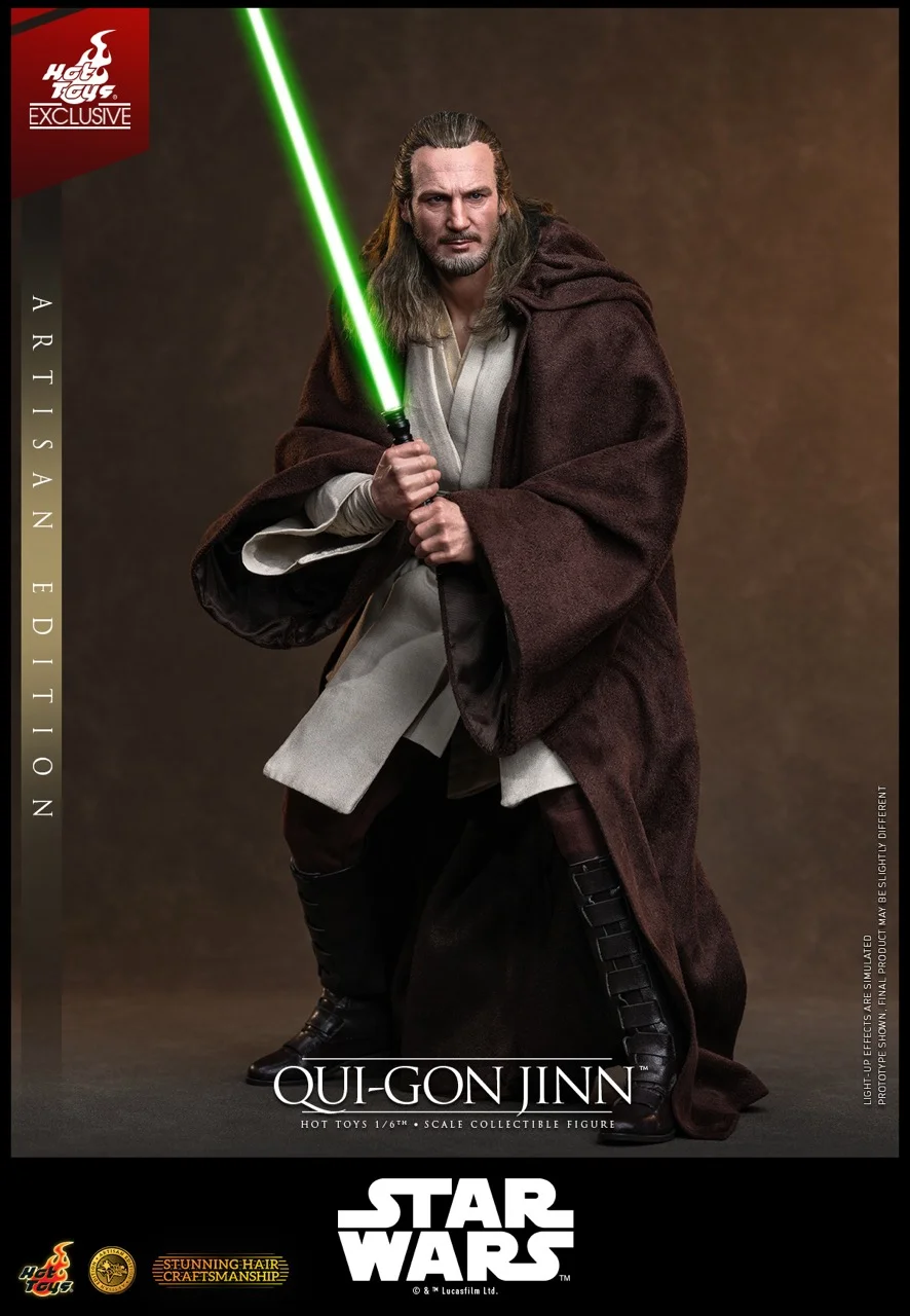 Figurka Qui-Gon Jinn (Artisan Edition) - Star Wars Action Figure 1/6 Hot Toys Exclusive