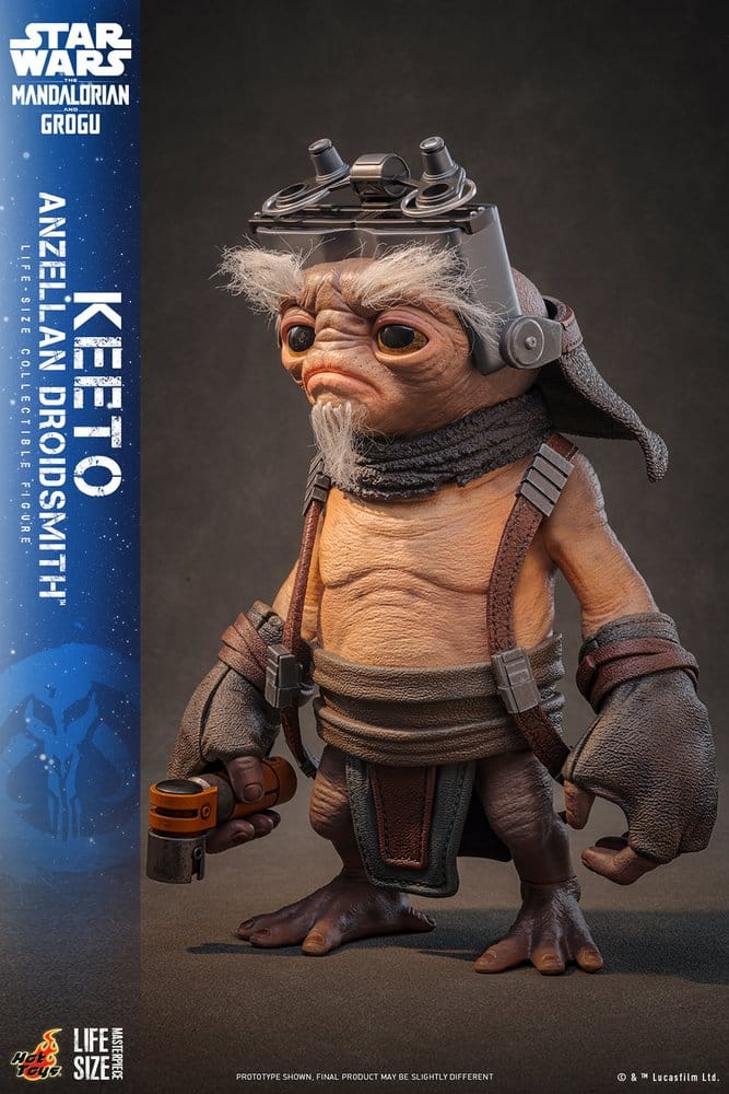Figurka Keeto (Anzellan Droidsmith) - Star Wars: The Mandalorian & Grogu Life-Size Masterpiece Figure