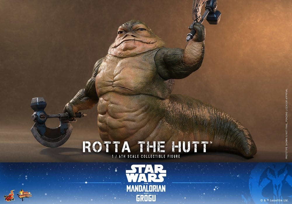 Figurka Rotta The Hutt - Star Wars Movie Masterpiece Action Figure 1/6