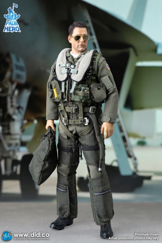 Figurka Maverick (US Navy Fighter School Instructor F/A-18E Pete Mitchell) - Top Gun 1/12 Action Figure