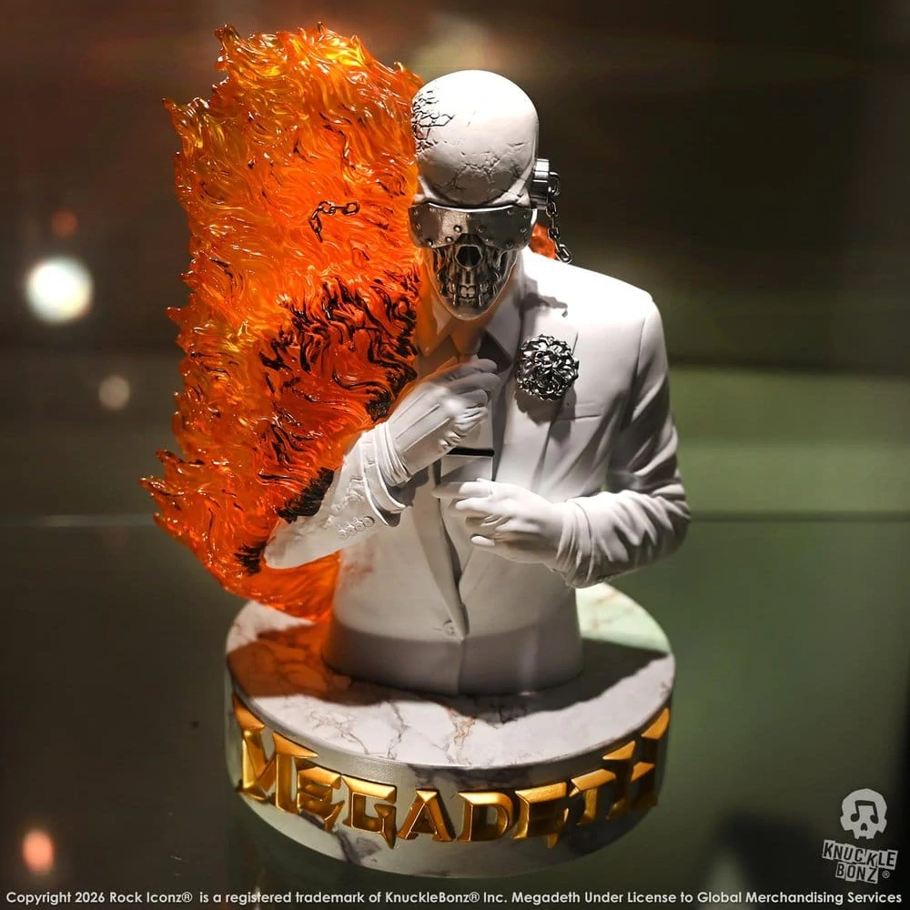 Soška Megadeth 3D Vinyl Statue Final Studio Album