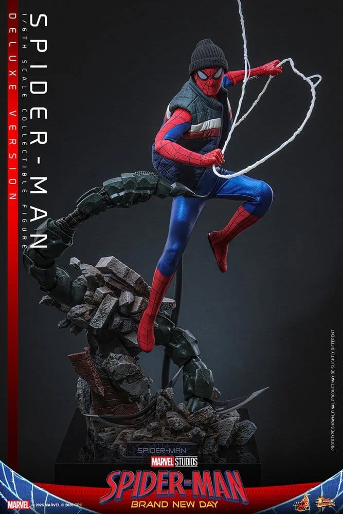 Figurka Spider-Man (Deluxe Version) - Marvel Spider-Man: Brand New Day Action Figure 1/6