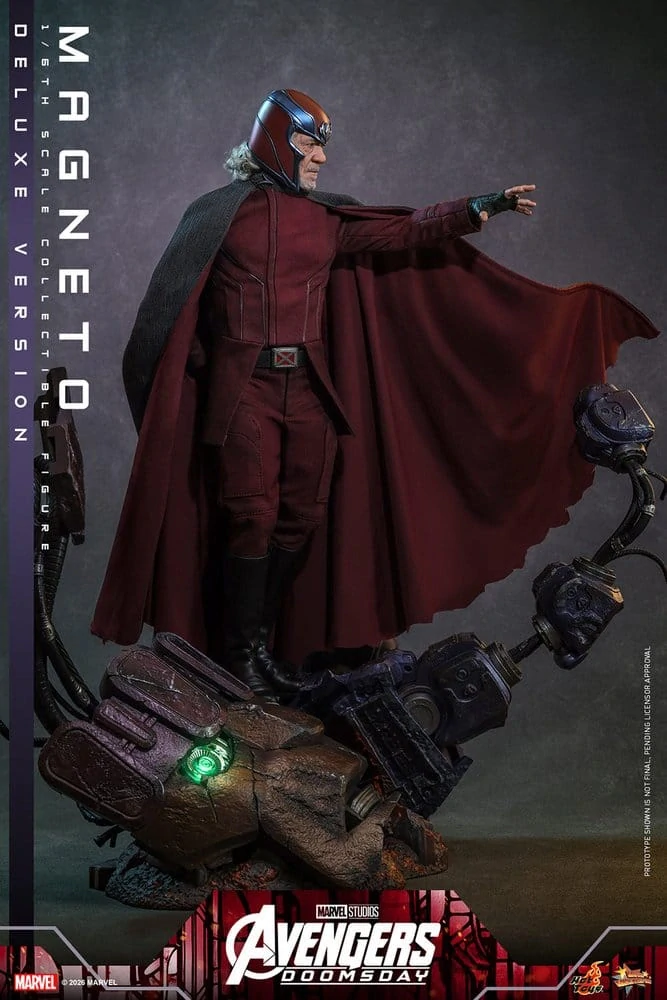 Figurka Magneto (Deluxe Version) - Avengers: Doomsday Action Figure 1/6