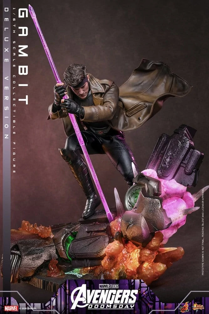 Figurka Gambit (Deluxe Version) - Avengers: Doomsday Action Figure 1/6