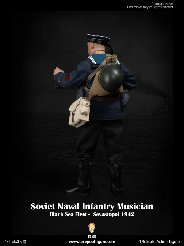 Figurka Soviet Naval Infantry Musician - Black Sea Fleet Sevastopol 1942 Action Figure 1/6