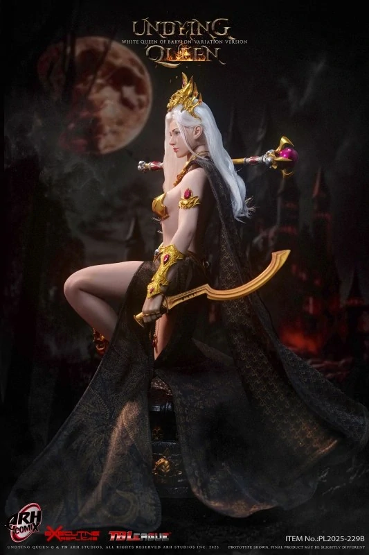 Figurka Undying Queen - White Queen Of Babylon (Variation Version) 1/6 Action Figure