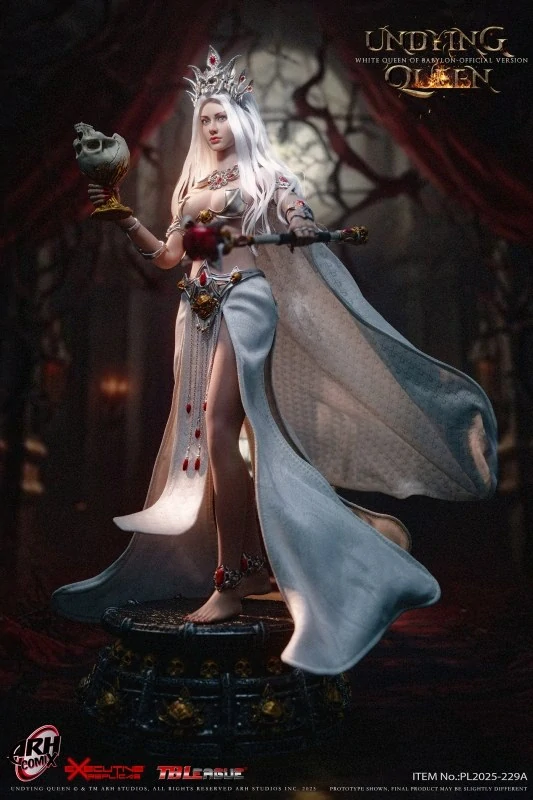 Figurka Undying Queen - White Queen Of Babylon (Official Version) 1/6 Action Figure