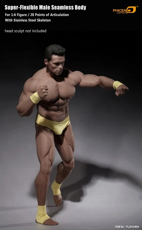 Tělo pro 1/6 figurky Super Flexible Male Seamless Body