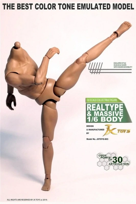 Tělo pro 1/6 figurky Caucasian Male Body