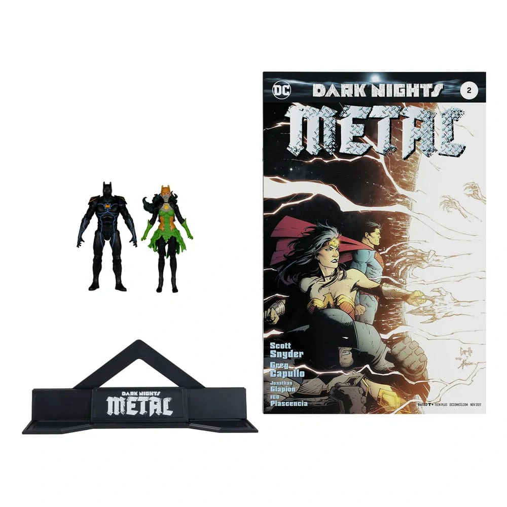 Figurky Batman of Earth-44 & Batman of Earth-11 (Dark Nights: Metal) - DC Direct Page Punchers Action Figure 2-Pack