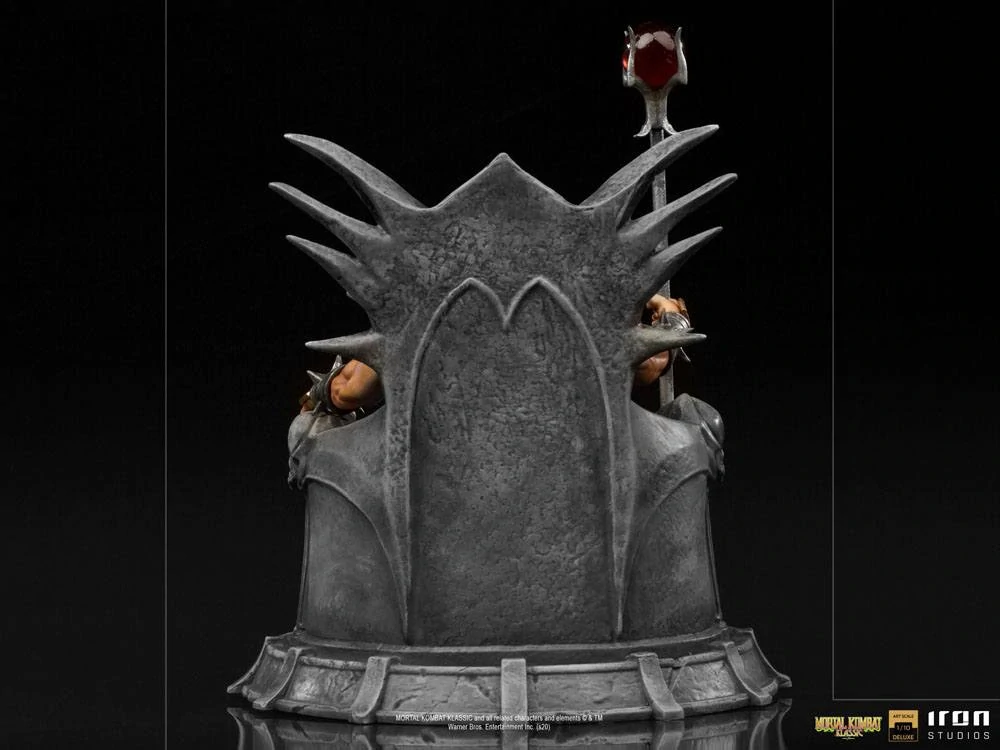 Soška Shao Khan - Mortal Kombat Deluxe BDS Art Scale Statue 1/10