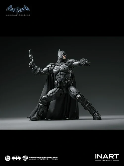 Figurka Batman Battle Damaged Ver. - Batman Arkham Origins 1/12 Action Figure