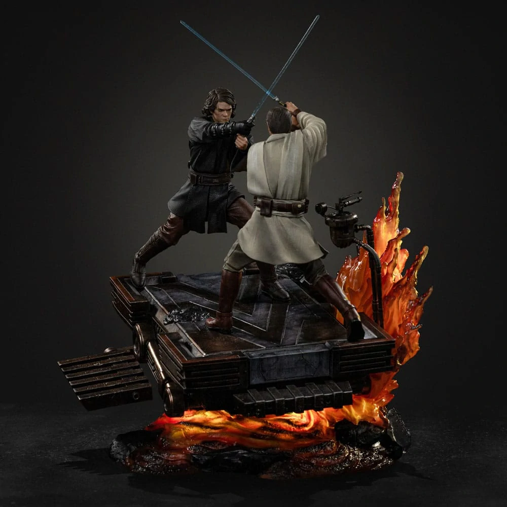 Soška Anakin vs. Obi Wan - Star Wars Art Scale Statue 1/10