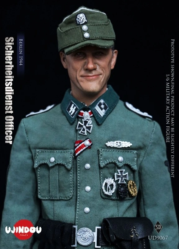 Figurka Sicherheitsdienst Officer - Berlin 1944 Action Figure 1/6 
