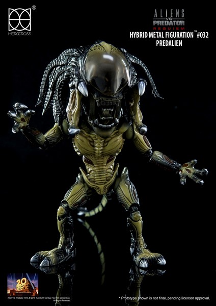 Figurka Predalien - Alien vs Predator Hybrid Metal Figuration #032