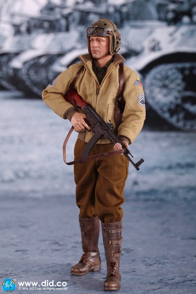 Figurka Don 'Wardaddy' Collier (SSGT Donald) - 2nd Armored Division Hell On Wheels 1/6 Action Figure