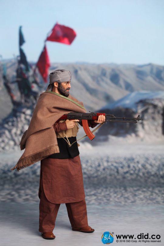 Figurka Asad - The Soviet Afghan War 1980's Afghanistan Civilian Fighter 1/6 Figure