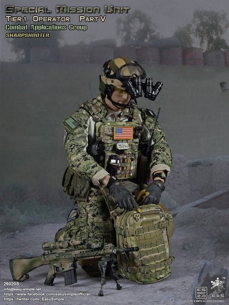 Figurka Sharpshooter Combat Applications Group - Tier 1 Operator Part V 1/6 Action Figure