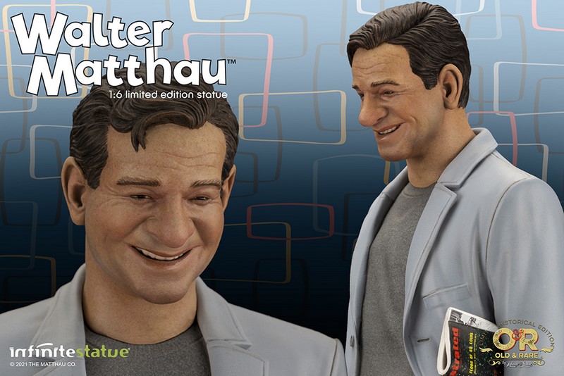 Soška WALTER MATTHAU OLD&RARE 1/6 RESIN STATUE