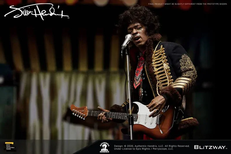 Figurka Jimi Hendrix Action Figure 1/6