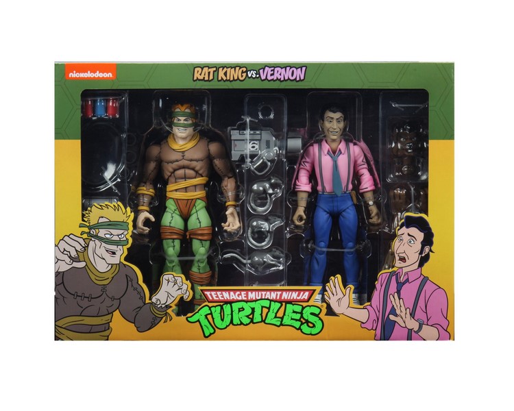 Figurky Rat King and Vernon - Teenage Mutant Ninja Turtles Action Figure 2-Pack