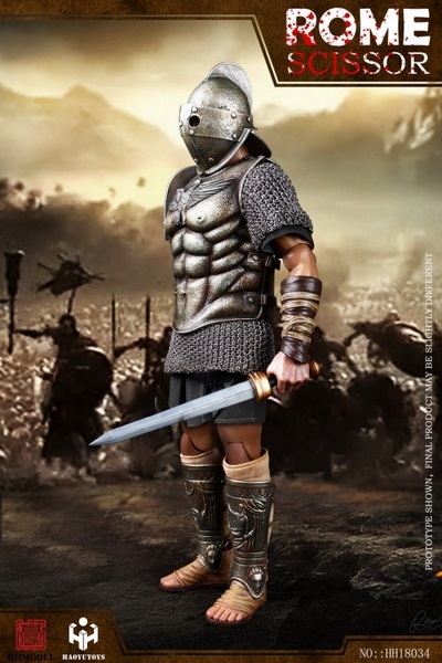 Figurka Rome Scissor (Silver Edition) - Hunting Ground Fighter 1/6 Action Figure