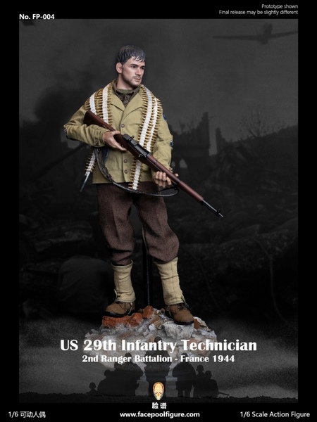 Figurka Corporal Upham - Saving Private Ryan U.S. Army 29th Infantry Technician 1/6 Action Figure