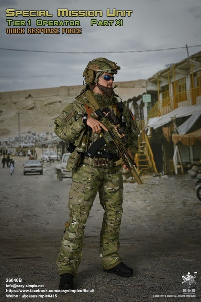 Figurka SMU Tier 1 Operator Part XI - Quick Response Force 1/6 Action Figure