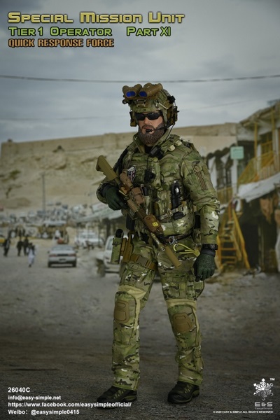 Figurka SMU Tier 1 Operator Part XI - Quick Response Force 1/6 Action Figure