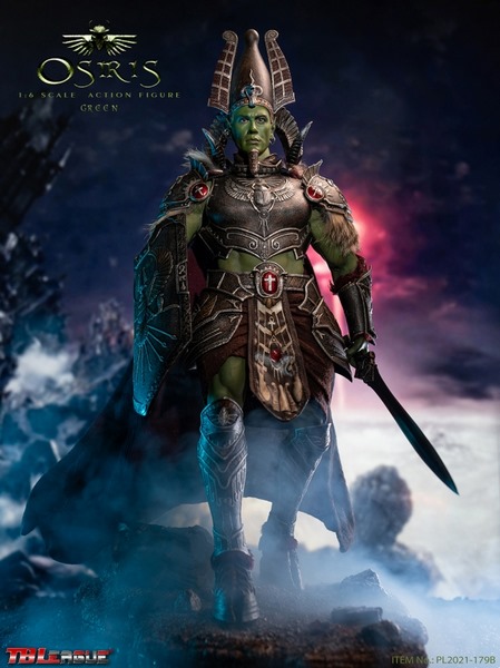 Figurka Osiris Action Figure 1/6 Green Edition