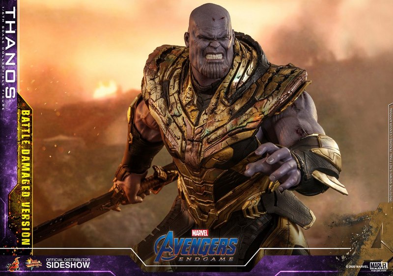 Figurka Thanos Battle Damaged Version - Avengers: Endgame Movie Masterpiece Action Figure 1/6