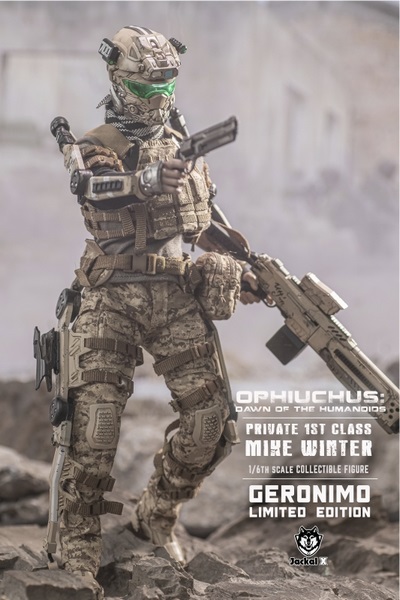Figurka Private 1st Class Mike Winter (Geronimo Version) - Ophiuchus : The Dawn Of Humanoid 1/6 Action Figure