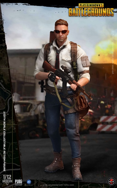 Figurka The Lone Survivor - PlayerUnknown’s Battlegrounds 1/12 Scale Figure