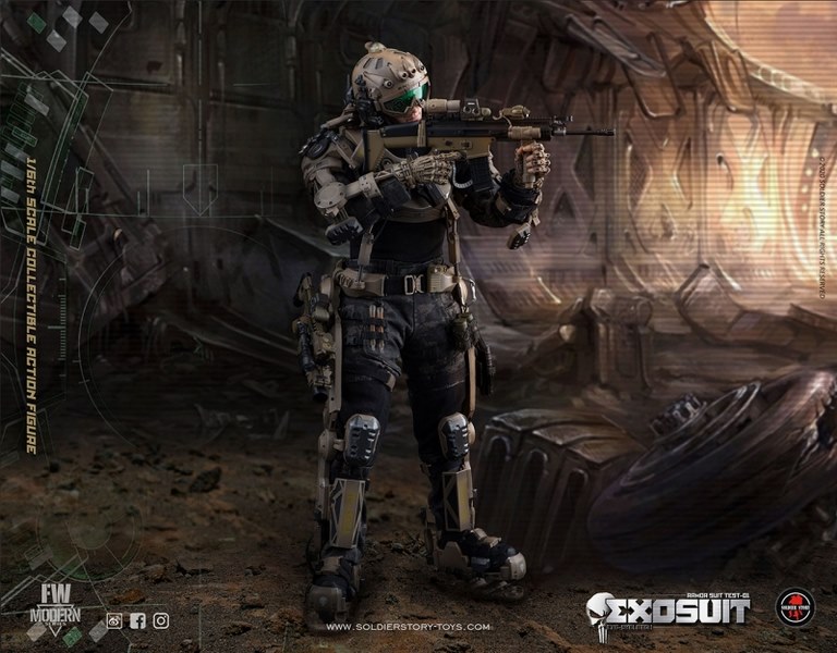 Figurka Exosuit Armor Suit Test-01 1/6 Action Figure