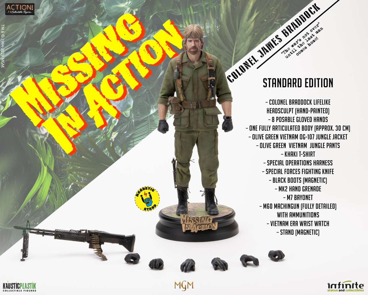 Figurka Colonel James Braddock - Missing In Action 1/6 Action Figure