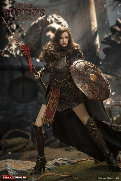 Figurka Night Warrior Women (Black) 1/6 Action Figure