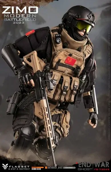 Figurka Zimo - Call Of Duty (Modern Battlefield : End War) 1/6 Action Figure