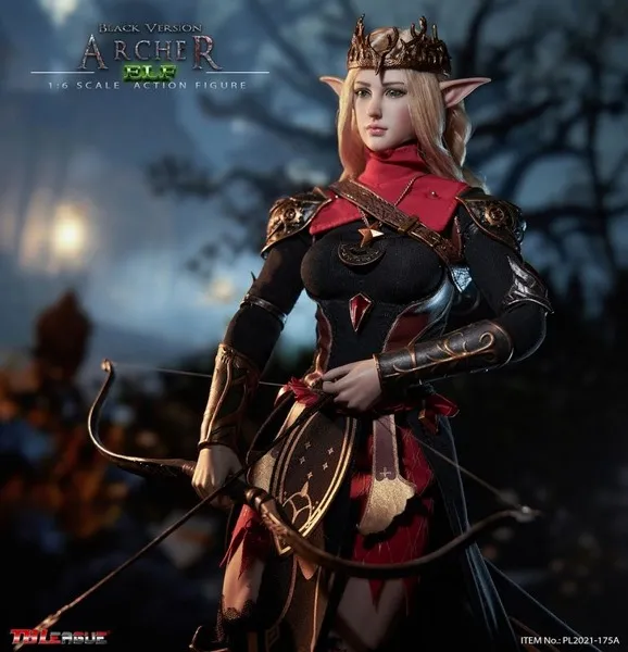 Figurka Elf Archer Action Figure 1/6 Black Edition