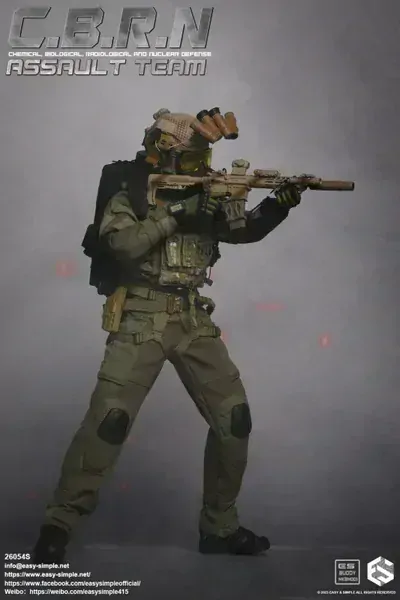 Figurka C.B.R.N. Assault Team 1/6 Action Figure