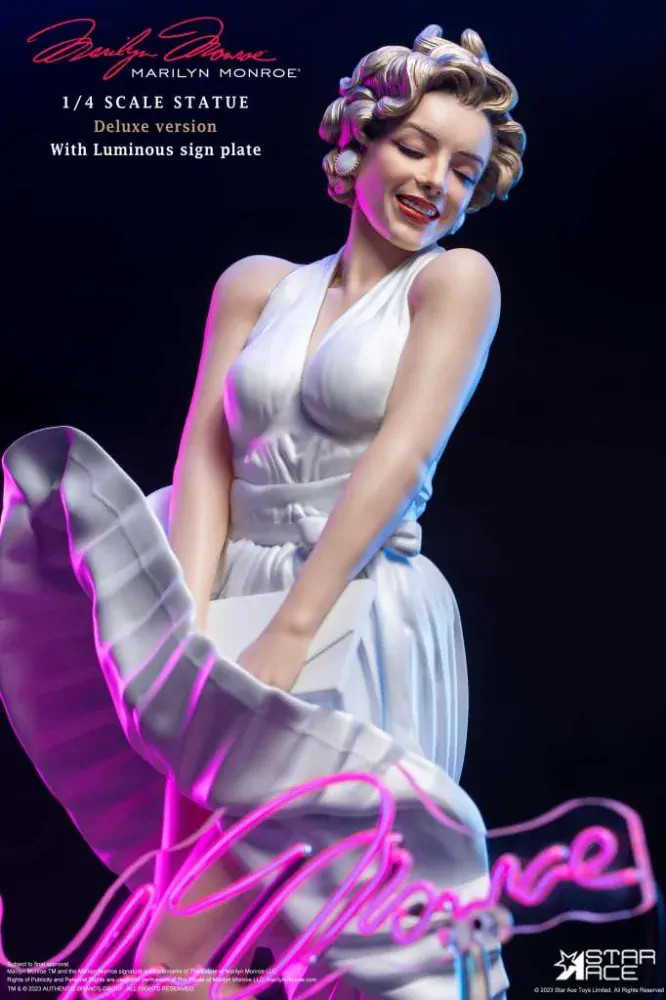Soška Marilyn Monroe 1/4 Deluxe Resin Statue