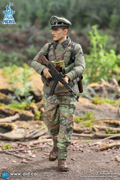 Figurka Lieutenant Rainer - German 12th Panzer Division Infantry 1/12 Palm Hero Series